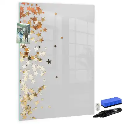 Magnetic writing board Stars