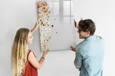 Magnetic writing board Stars
