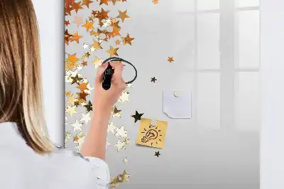 Magnetic writing board Stars
