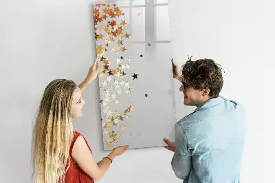 Magnetic writing board Stars