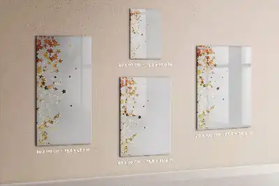 Magnetic writing board Stars