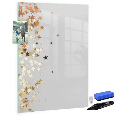 Magnetic writing board Stars