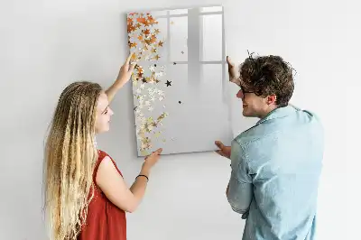 Magnetic writing board Stars