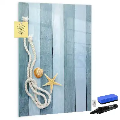 Magnetic dry erase board sea accessories design