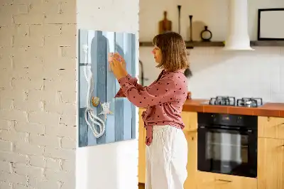 Magnetic dry erase board sea accessories design