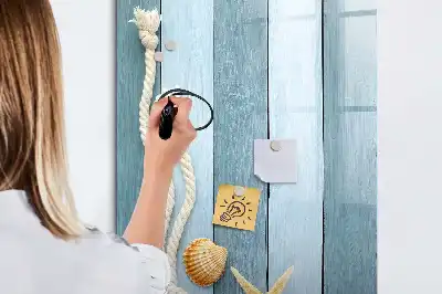 Magnetic dry erase board sea accessories design