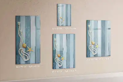 Magnetic dry erase board sea accessories design