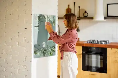 Magnetic writing board baby's breath