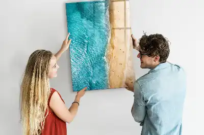Magnetic writing board Sea beach