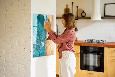 Magnetic writing board Sea beach