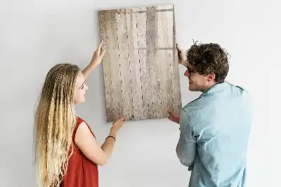 Magnetic erase board with a wooden frame