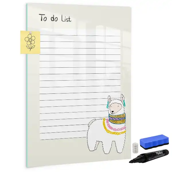 Magnetic writing board wishlist version