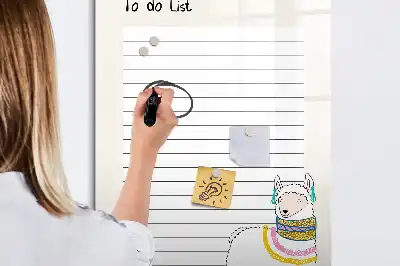 Magnetic writing board wishlist version