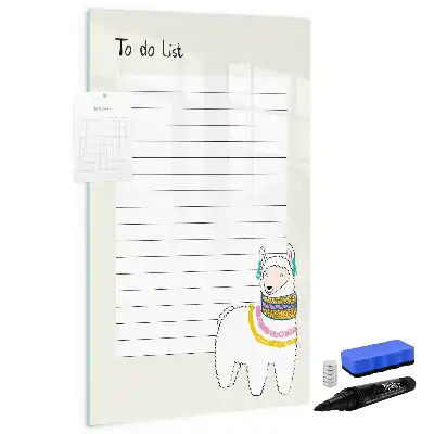 Magnetic writing board wishlist version