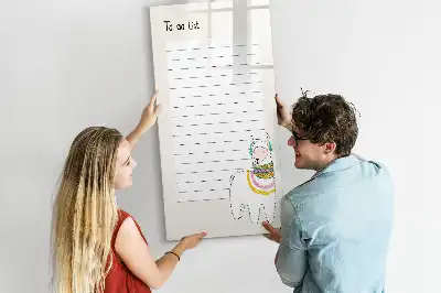 Magnetic writing board wishlist version