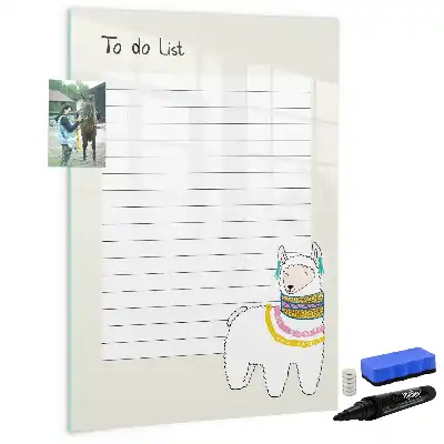 Magnetic writing board wishlist version