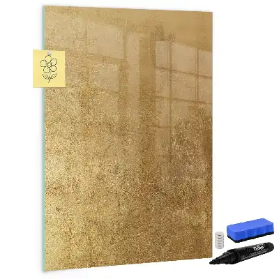 Magnetic writing board decorative fabric design