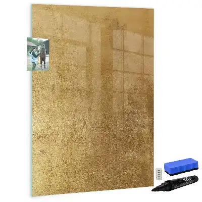 Magnetic writing board decorative fabric design
