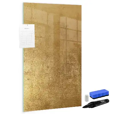Magnetic writing board decorative fabric design