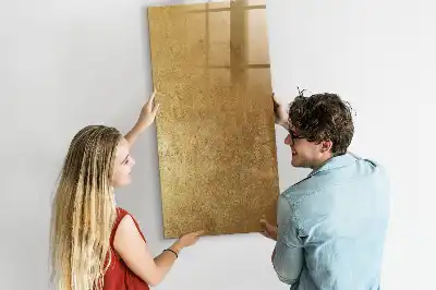 Magnetic writing board decorative fabric design
