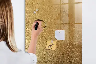 Magnetic writing board decorative fabric design