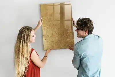 Magnetic writing board decorative fabric design