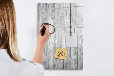 Magnetic writing board wooden frame
