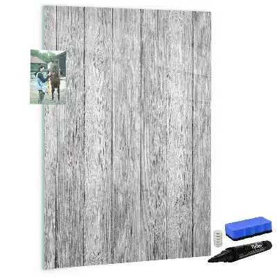 Magnetic writing board wooden frame