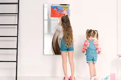 Magnetic writing board wave abstraction design