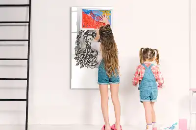 Magnetic erase board featuring our Lady of Guadalupe design