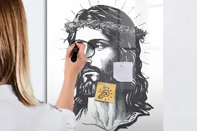 Magnetic writing board Jesus Christ