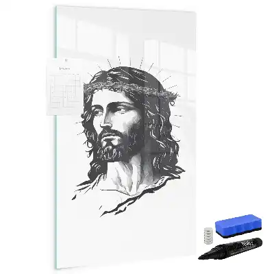 Magnetic writing board Jesus Christ