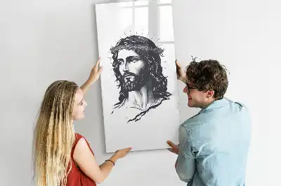 Magnetic writing board Jesus Christ