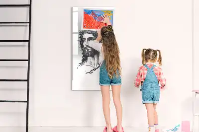Magnetic writing board Jesus Christ design
