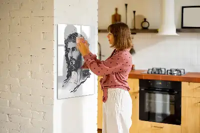 Magnetic writing board Jesus Christ