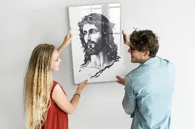 Magnetic writing board Jesus Christ