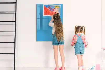 Magnetic erase board light blue