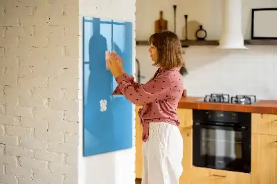 Magnetic erase board light blue