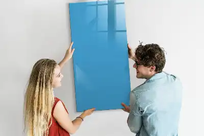 Magnetic erase board light blue