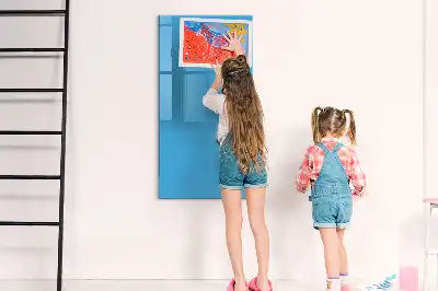 Magnetic erase board light blue