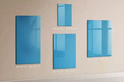Magnetic erase board light blue