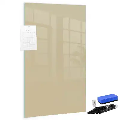 Magnetic erase board beige