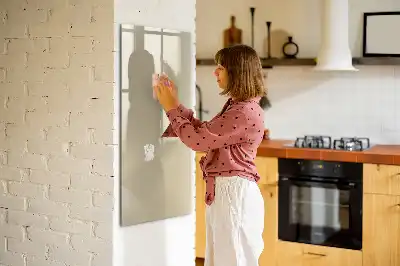 Magnetic erase board beige
