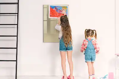 Magnetic erase board beige