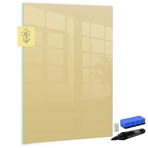Magnetic writing board cream