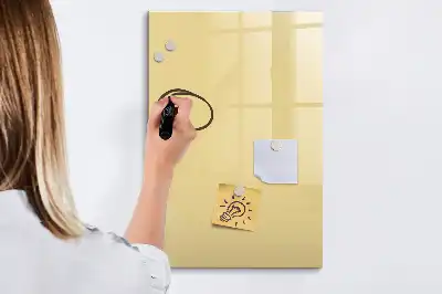 Magnetic writing board cream