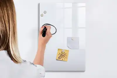 Magnetic erase board Off-white