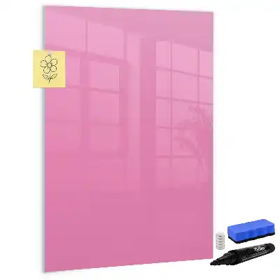 Magnetic erase board pink