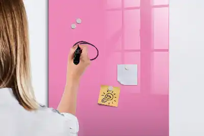 Magnetic erase board pink