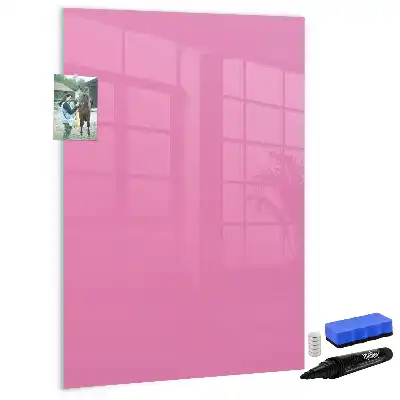 Magnetic erase board pink